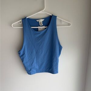 H&M Blue Crop Top
